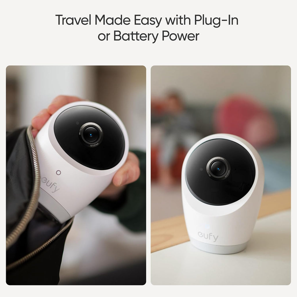 eufy Baby Monitor E21, 4K UHD Camera, 5" 720p Screen, No Wi-Fi