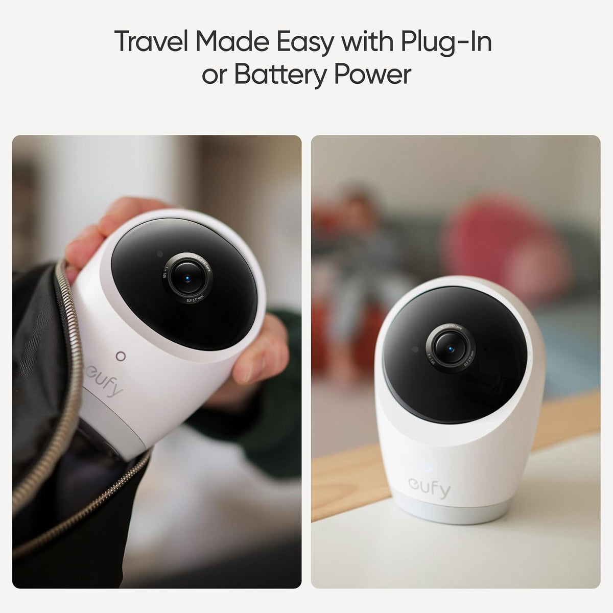 eufy Baby Monitor E21, 4K UHD Camera, 5" 720p Screen, No Wi-Fi
