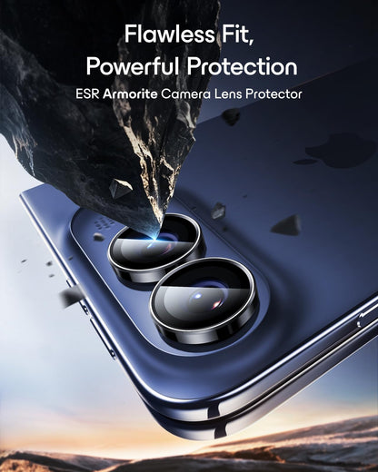 ESR for iPhone 17 Pro Max/17 Pro Camera Lens Protector, 1 Pack, Black