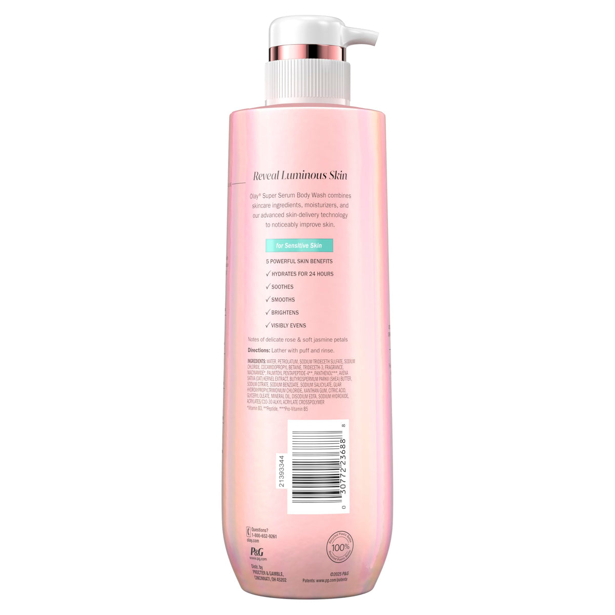 Olay Super Serum Body Wash for Women, For Extra Dry Skin, 28 fl oz