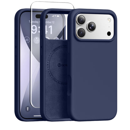 GONEZ for iPhone 18 Pro Max Case/iPhone 17 Pro Max Case, Mist Blue