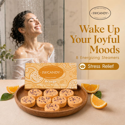 SWCANDY Sandalwood Shower Steamers 8 Pack, Home Spa Self Care