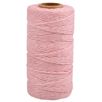 jijAcraft 50M White Cotton String: 2MM Cooking String for DIY Crafts