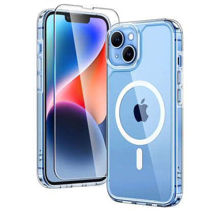 TAURI for iPhone 16 Pro Case, Compatible with MagSafe, Clear