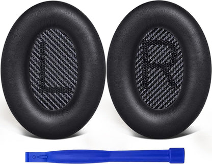 Earpads for Bose QC35 & QC35 ii - Black