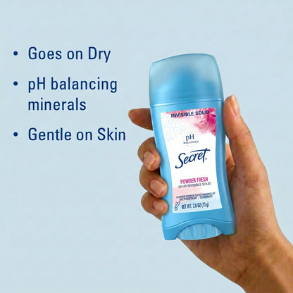 Secret Antiperspirant Deodorant for Women, Shower Fresh, 2.6 oz Pack of 2
