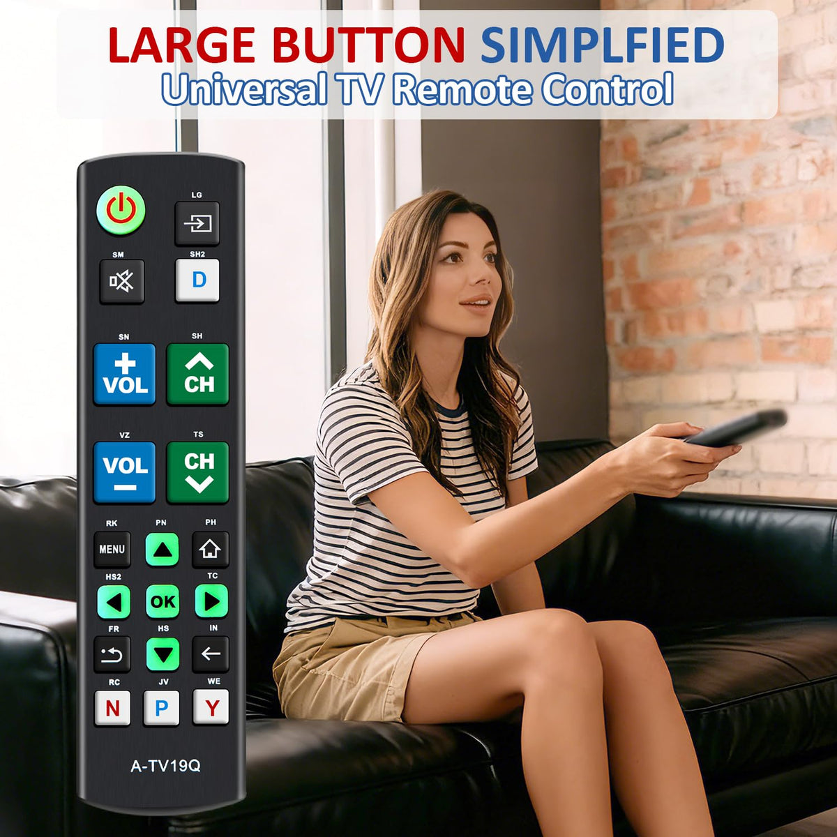 Universal Remote Control for Almost All LG TVs, for LG TV Remote