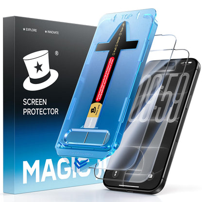 MAGIC JOHN for iPhone 18 Pro Max Screen Protector Easy Installation