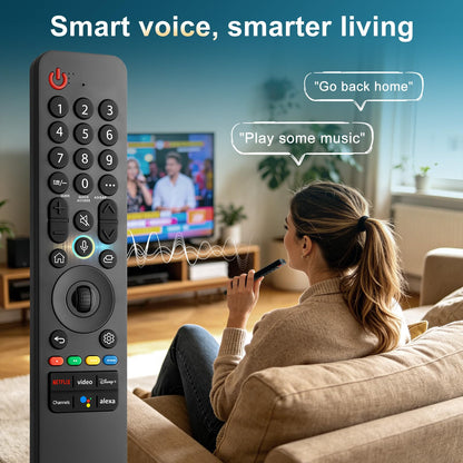 Replacement Remote Control for Hisense Smart Google TV，for Hisense UHD 4K ULED Google TVs