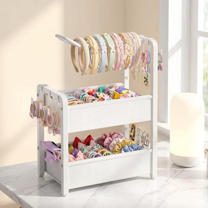 HOOBRO Headband Holder Stand for Girls Women, Hair Accessories Organizer