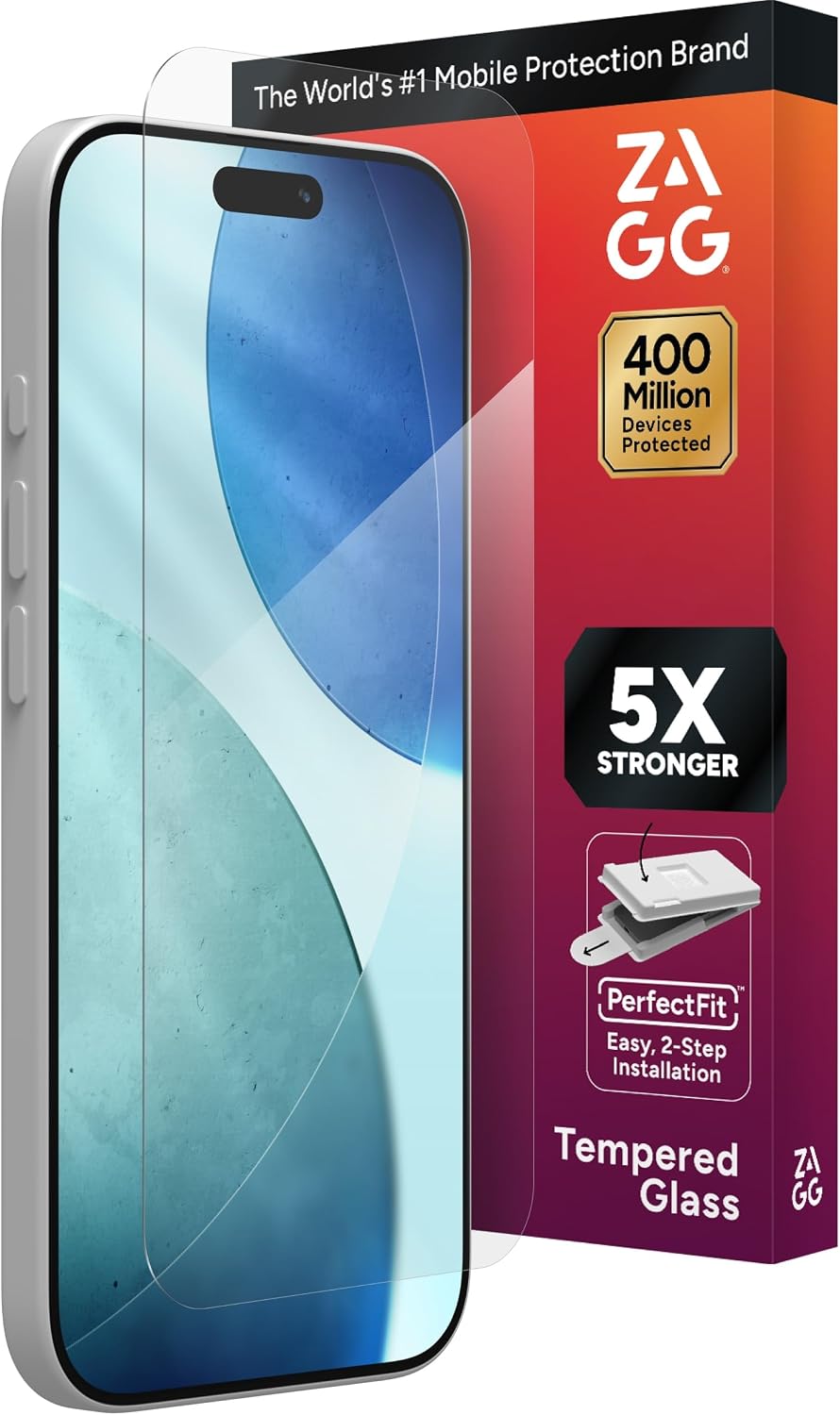 ZAGG Glass Elite Screen Protector for iPhone 17 Pro/ 18 Pro