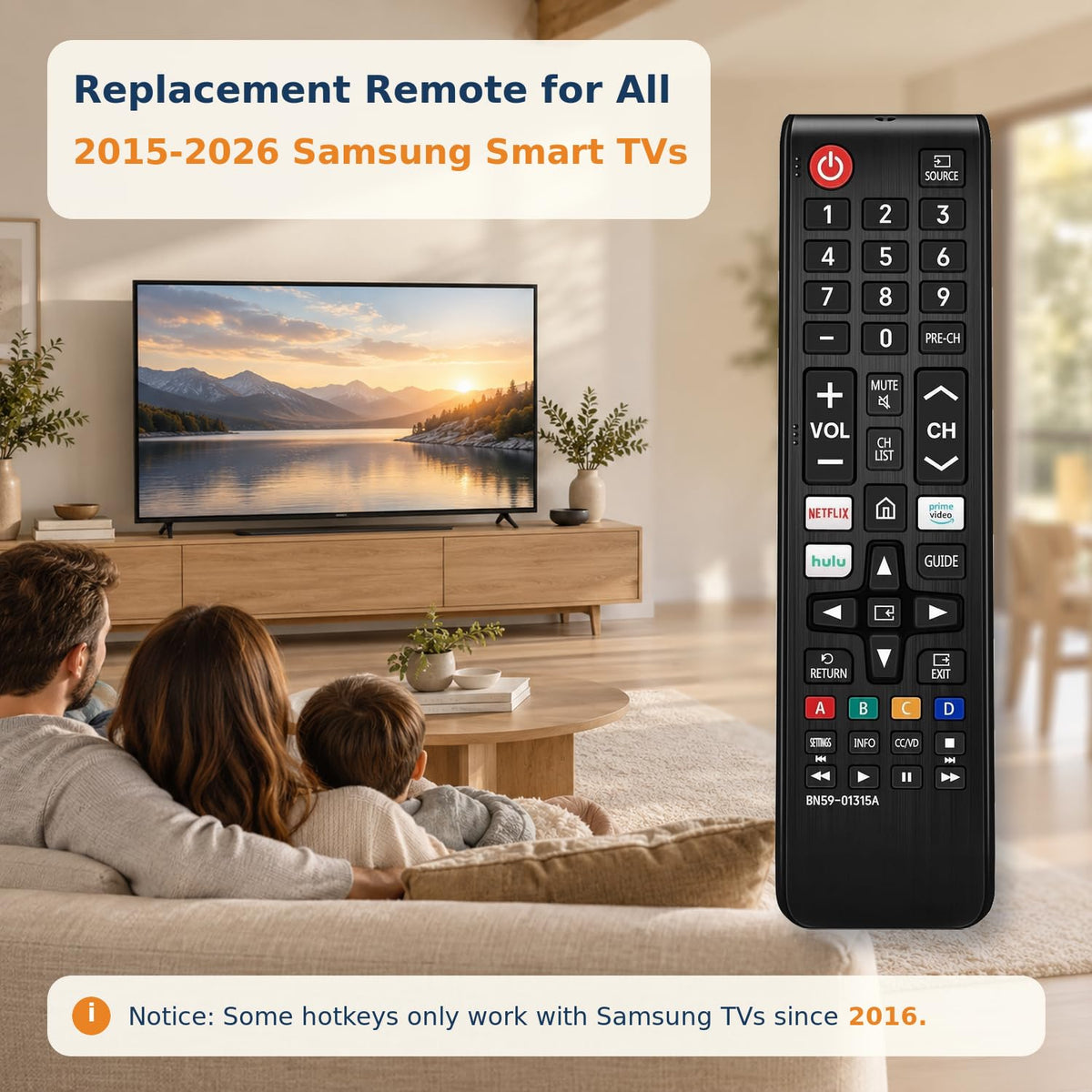Replacement for LG TV Remote, for All 2019-2025 LG Remote Control for Smart TV with Voice and Pointer Function, for LG Magic Remote. 1-Year Warranty.