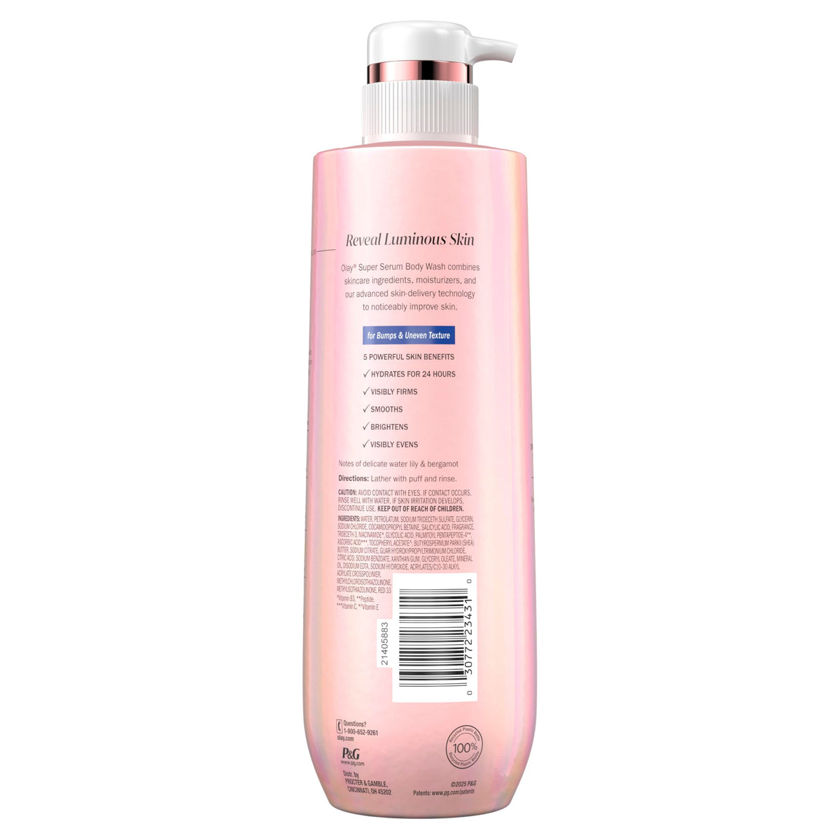 Olay Super Serum Body Wash for Women, For Extra Dry Skin, 28 fl oz