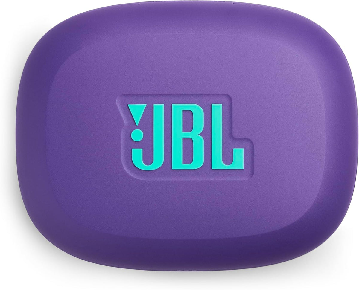 JBL Endurance Peak 4-Wireless Noise Cancelling Sport Earbuds (Purple/Teal)