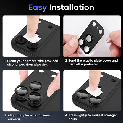 Tensea for iPhone 15 Pro Max/iPhone 15 Pro Camera Lens Protector