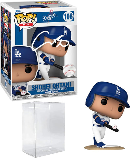 Shohei Ohtani #106 Funko POP! Figurine, LA Dodgers, Facsimile Signed