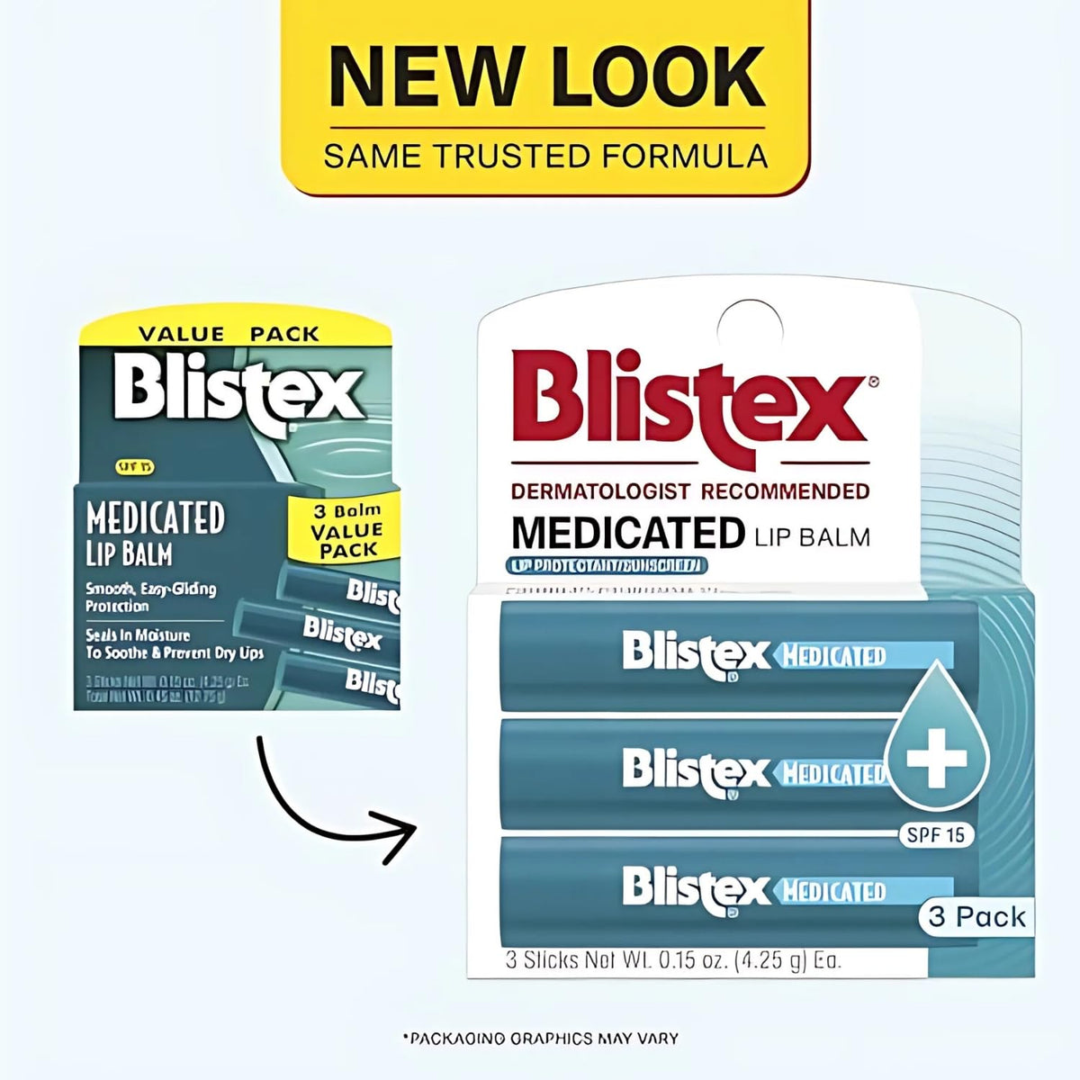 Blistex Medicated Mint Lip Balm, 0.15 Oz