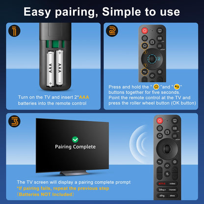 Universal Remote Control XRT140 for VIZIO Smart TV Remote Replacement XRT136 XRT260 XRT270 Smartcast D, E, M, P, V, PX Series Smart TVs