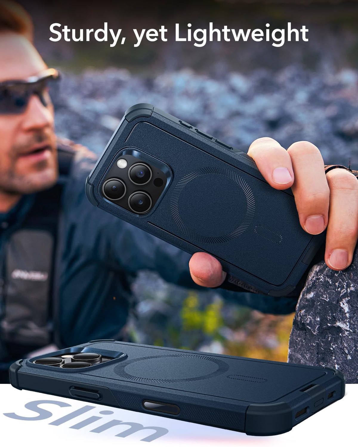 ESR Cyber Tough for iPhone 18 Pro Max/17 Pro Max Case, Black