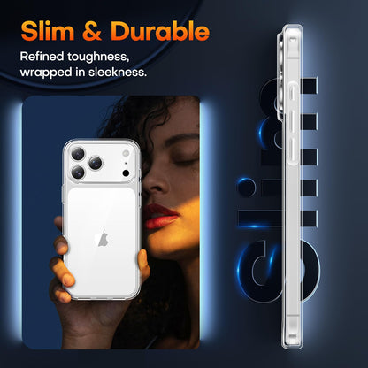 TAURI for iPhone 16 Pro Case, Compatible with MagSafe, Clear