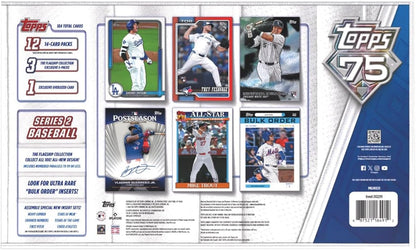 2026 Topps Baseball Series 2 Trading Card Super Box Flagship Collection (3 Exclusive Flagship Collection 5 Card Packs)