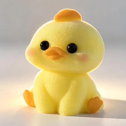 2-Pack Handmade Duck Chick Squishy Toys, Cute Stress Relief Squeeze Toys