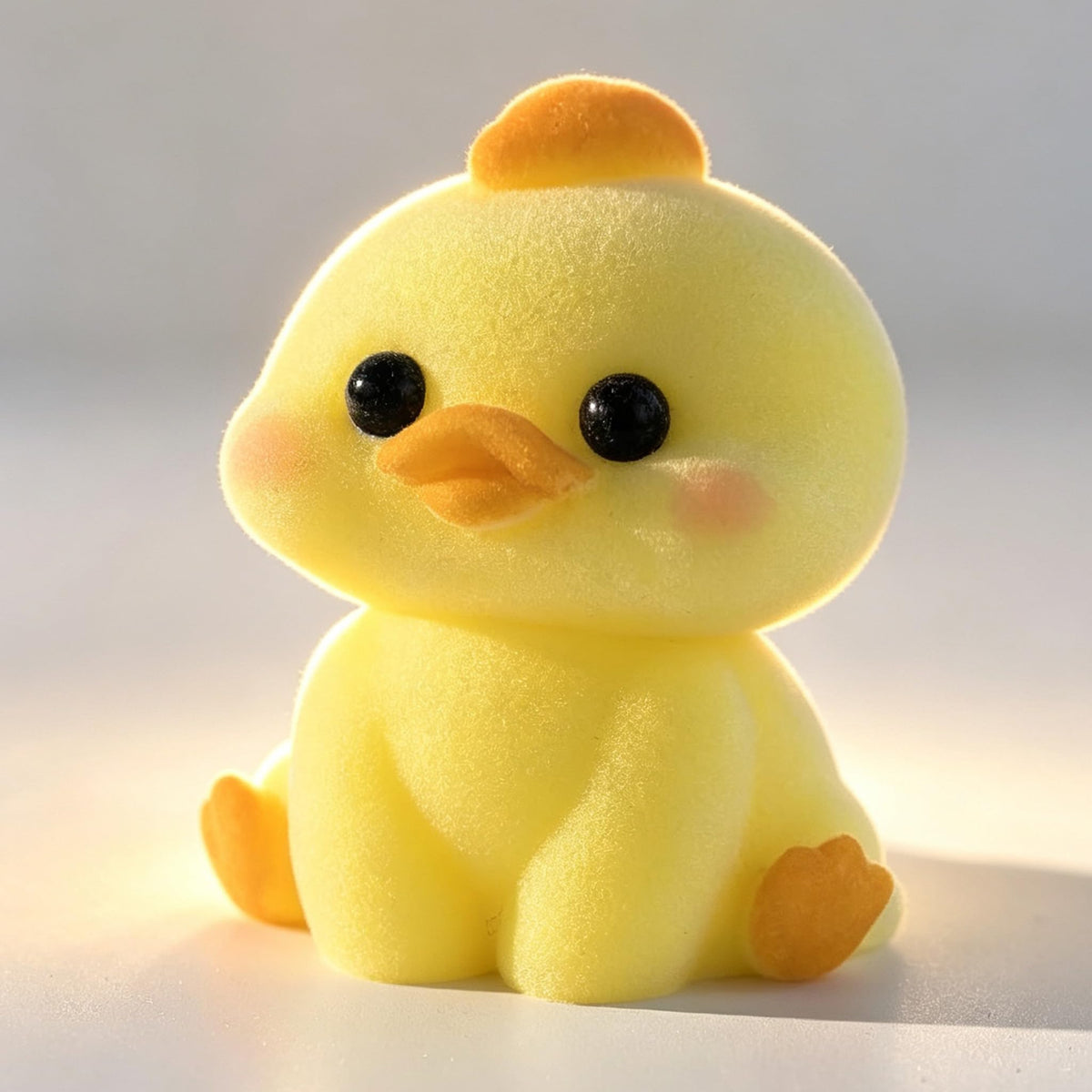 2-Pack Handmade Duck Chick Squishy Toys, Cute Stress Relief Squeeze Toys