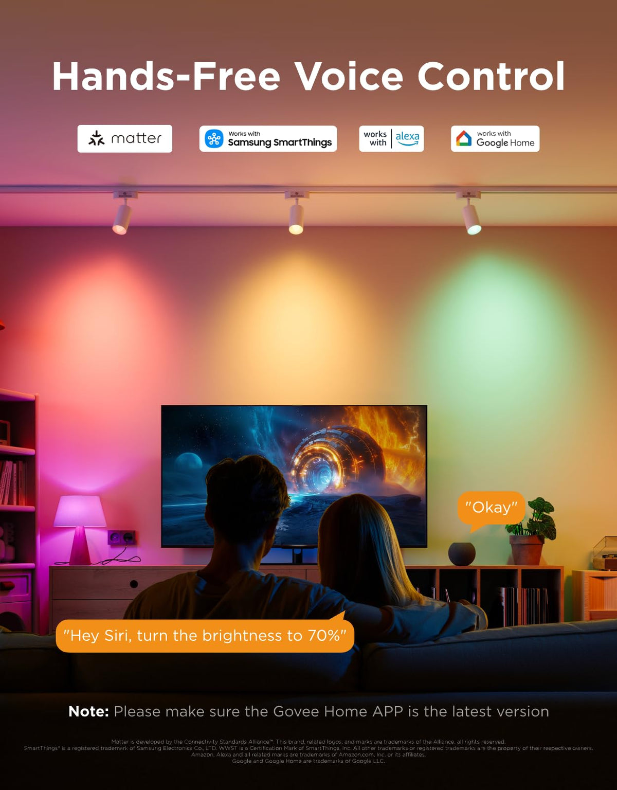 Govee E12 Led Bulb, Color Changing Candelabra Bulbs 450 LM, 80 CRI, 4 Pack