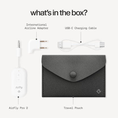 Twelve South AirFly SE, Bluetooth Wireless Audio Transmitter Adapter, White