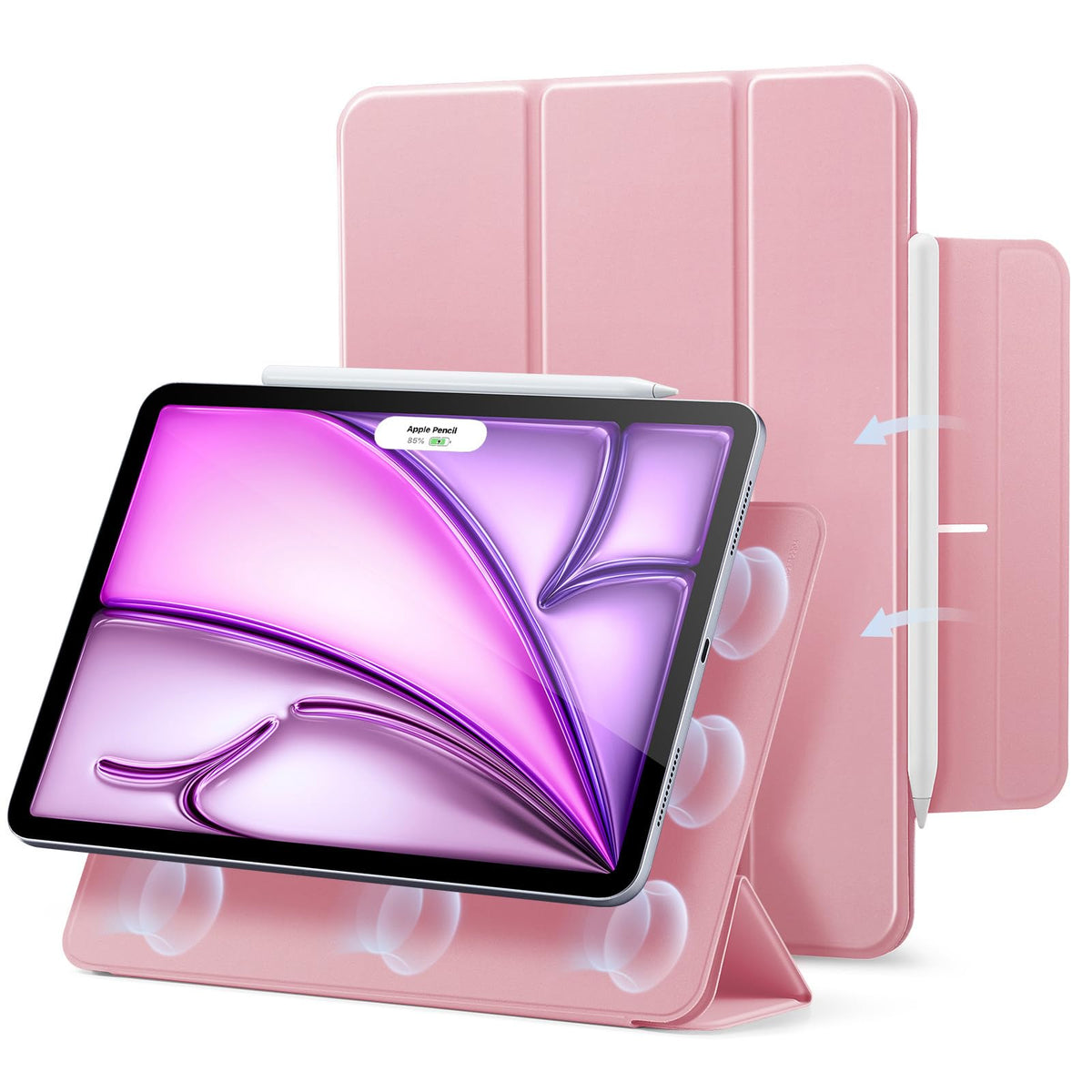 ESR for iPad Air 11-inch M4/M3/M2, iPad Air 5th/4th Generation Case, Black