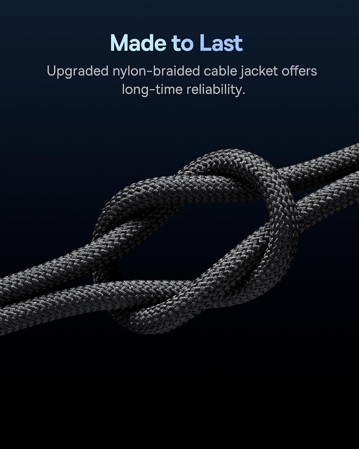 Baseus USB C Cable, 100W 5A Fast Charging USB C Charger Cable with LED Display USB C Cable, 2-Pack 3.3ft 100W 5A Fast Charging USB C to USB C Cable