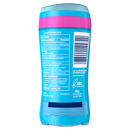 Secret Antiperspirant Deodorant for Women, Shower Fresh, 2.6 oz Pack of 2