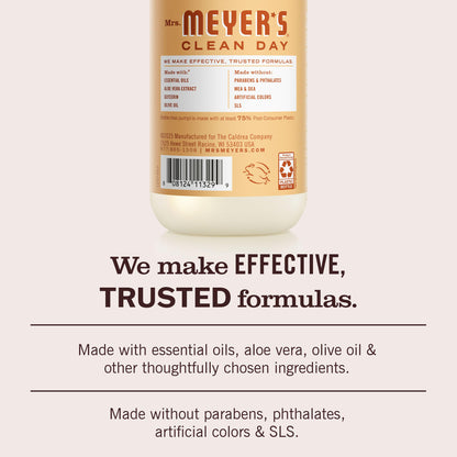 MRS. MEYER'S CLEAN DAY Liquid Hand Soap, Lemon Verbena, 12.5 fl oz, 3 Pack