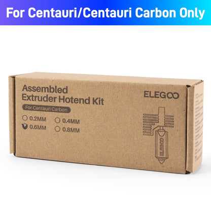 ELEGOO 0.4mm Extruder Hotend Kit ONLY for Centauri/Centauri Carbon