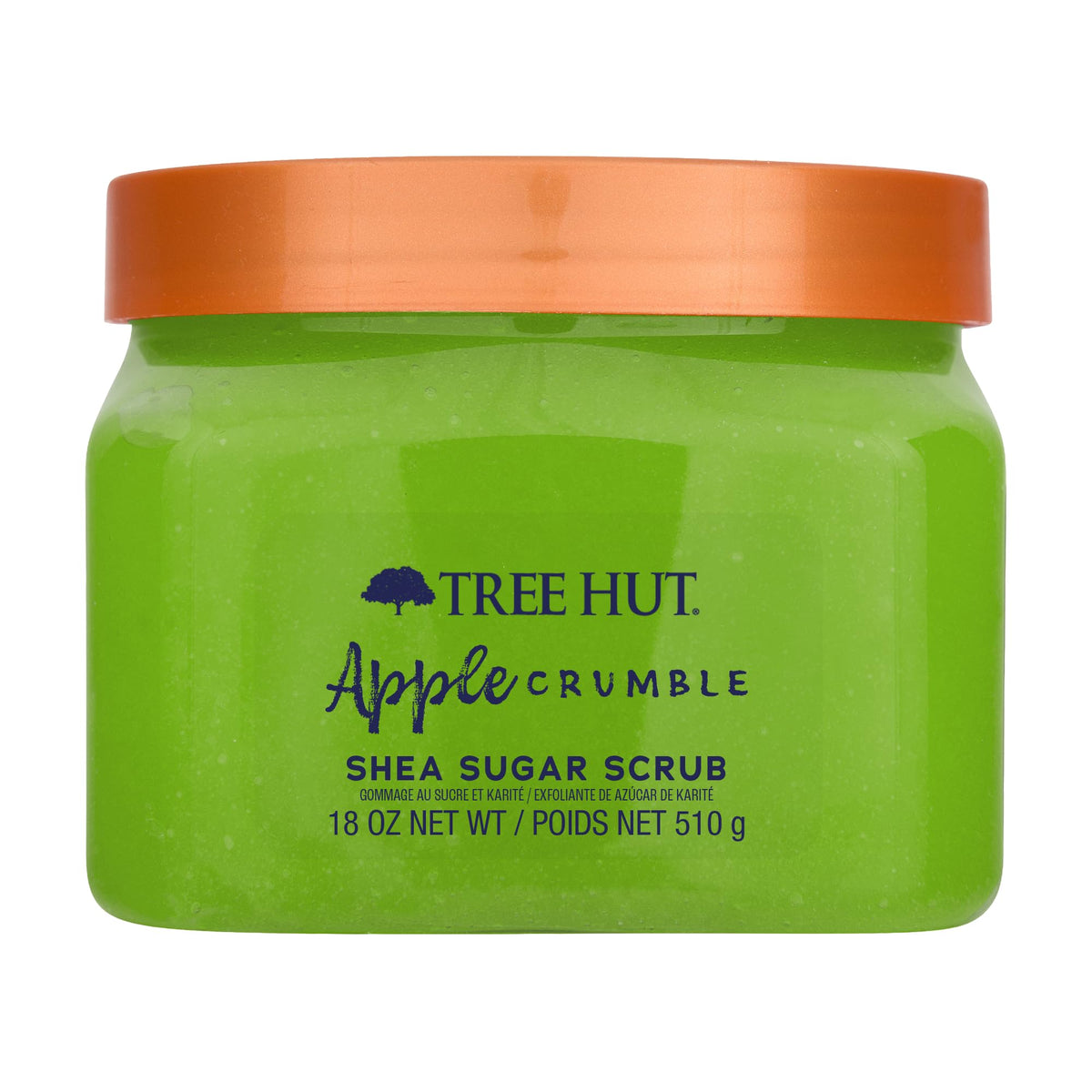 Tree Hut Vanilla Body Scrub, Exfoliating Sugar Scrub, Vegan, 18 Oz