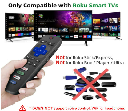 Rechargeable TV Remote for Samsung Smart TVs. Replacement Voice Remote.