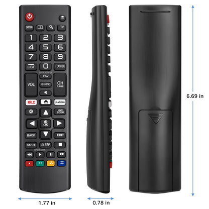 Replacement for Samsung TV Remote, for All 2018-2024 Samsung Remote Control for Smart TV with Voice Control. No Solarcell. 2-Year Warranty.
