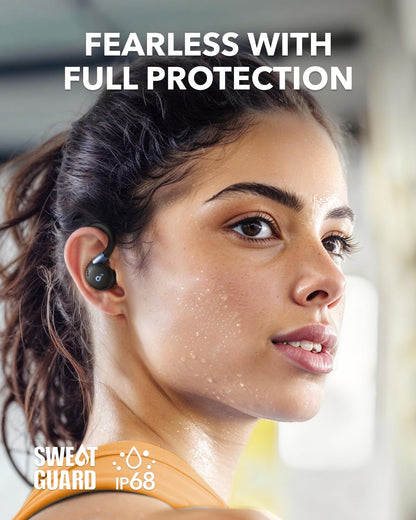 Soundcore Sport X20 by Anker Noise-Cancelling Sports Earbuds (Black)