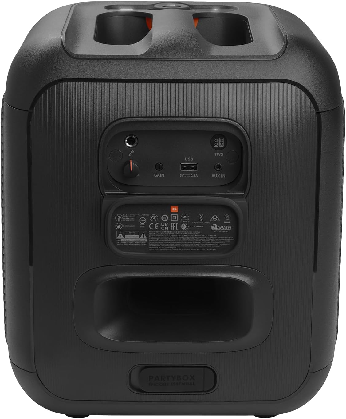 JBL Partybox Encore Essential: 100W Sound, Built-in Dynamic Light Show, and Splash Proof Design, Black