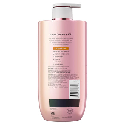 Olay Super Serum Body Wash for Women, For Extra Dry Skin, 28 fl oz