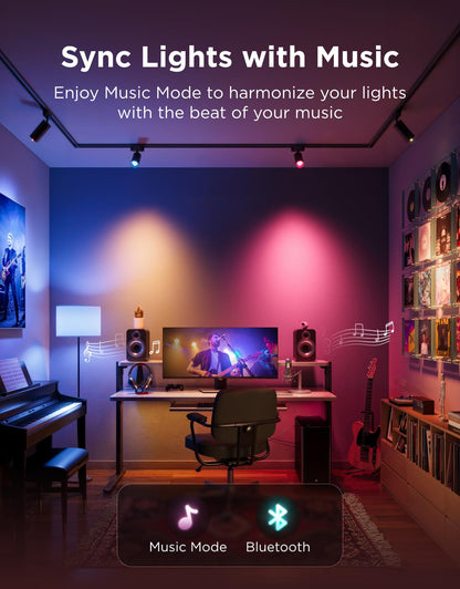 Govee E12 Led Bulb, Color Changing Candelabra Bulbs 450 LM, 80 CRI, 4 Pack