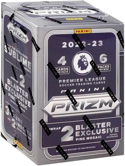 2022-23 Panini Prizm EPL Premier League Soccer (Football) Blaster Box - 24 Trading Cards Total