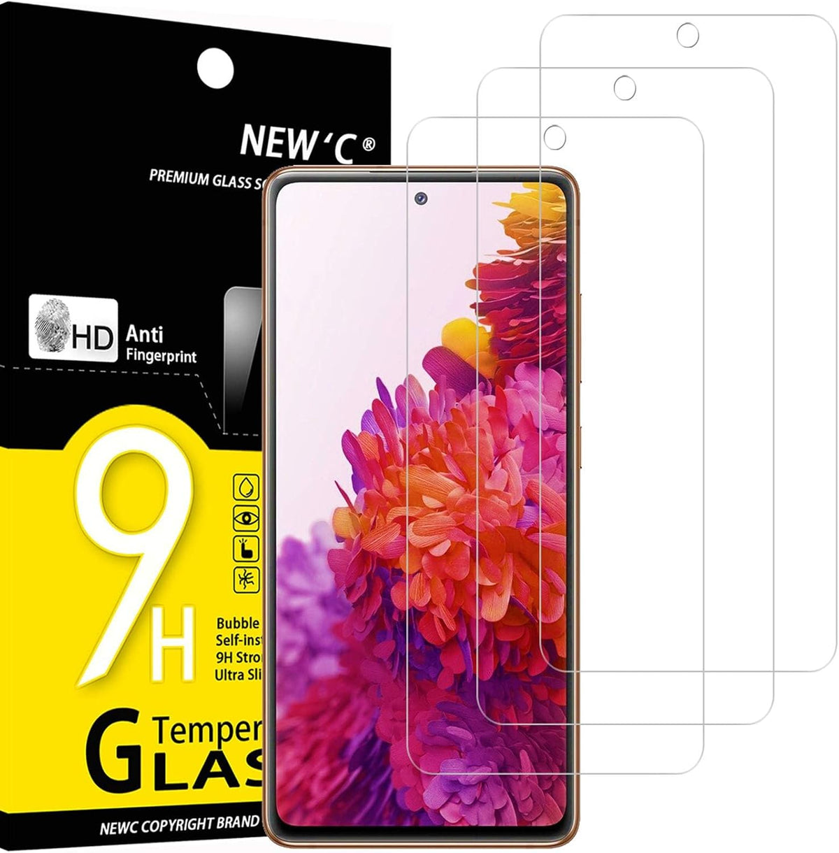 NEW'C for Samsung Galaxy S23 6.1" (SM-S911),Screen Protector Tempered Glass