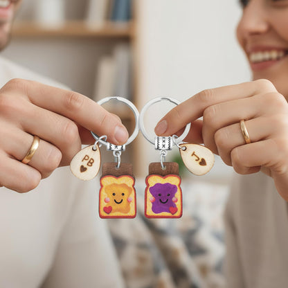 Toast Keychain for Girls New Beginnings Congratulations Gifts