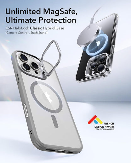 ESR Classic Hybrid for iPhone 18 Pro Max/17 Pro Max Case with Flex Stand