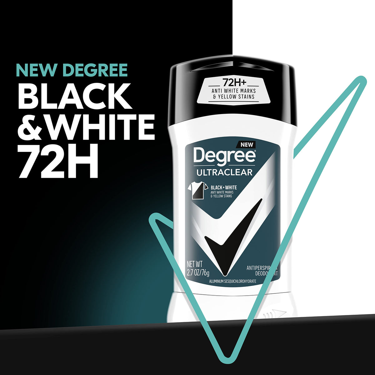 Degree Men UltraClear Antiperspirant Deodorant, 2 Count, 2.7 oz