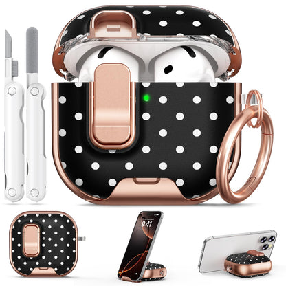 for AirPods Pro 2nd/1st Case (2023-2019)-Purple Bell Flower