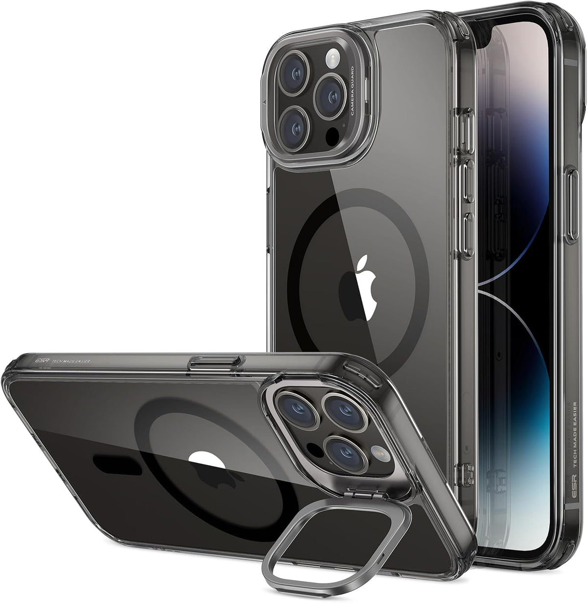 ESR Classic Hybrid for iPhone 18 Pro Max/17 Pro Max Case with Flex Stand