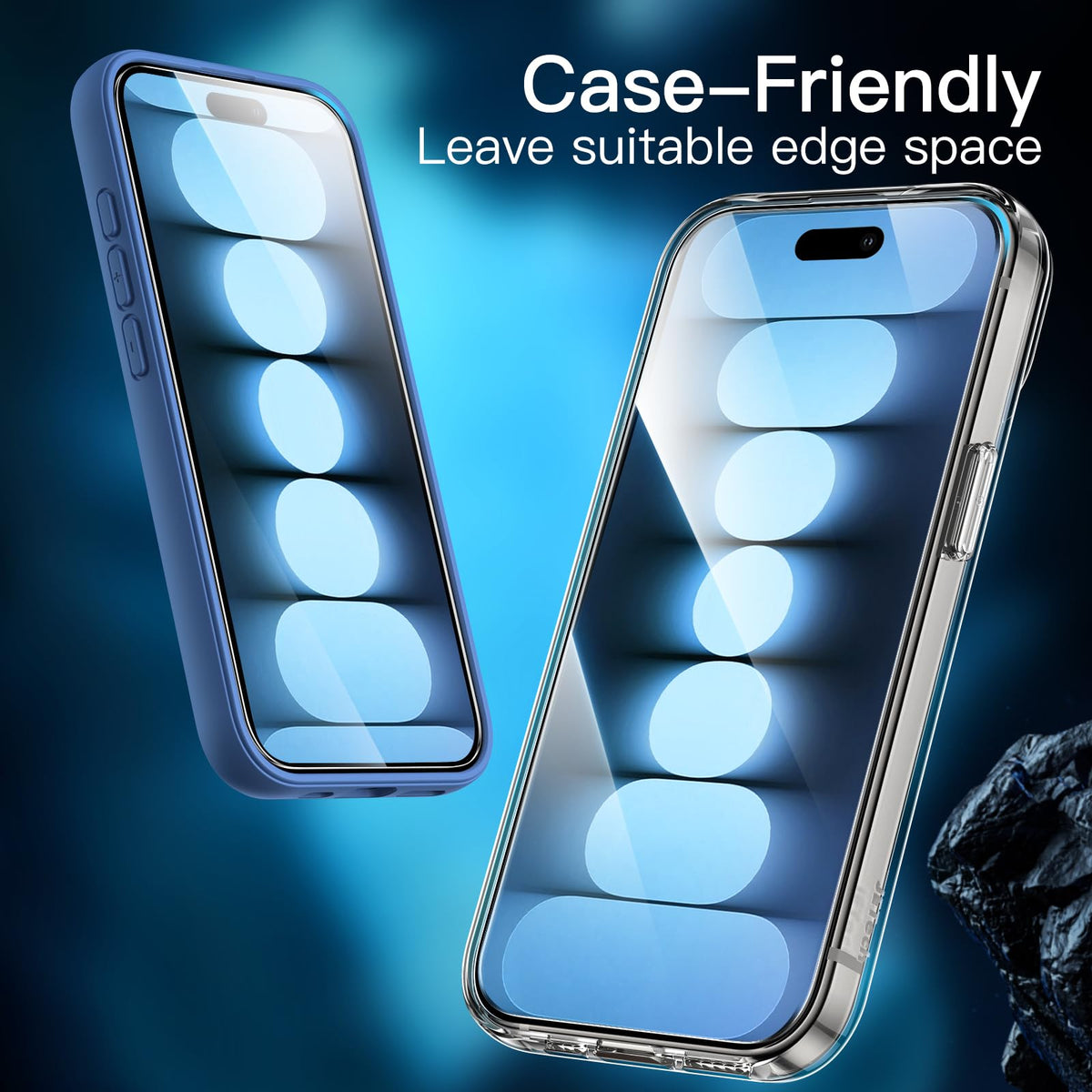 JETech Screen Protector for iPhone 18 Pro Max/17 Pro Max, 3-Pack