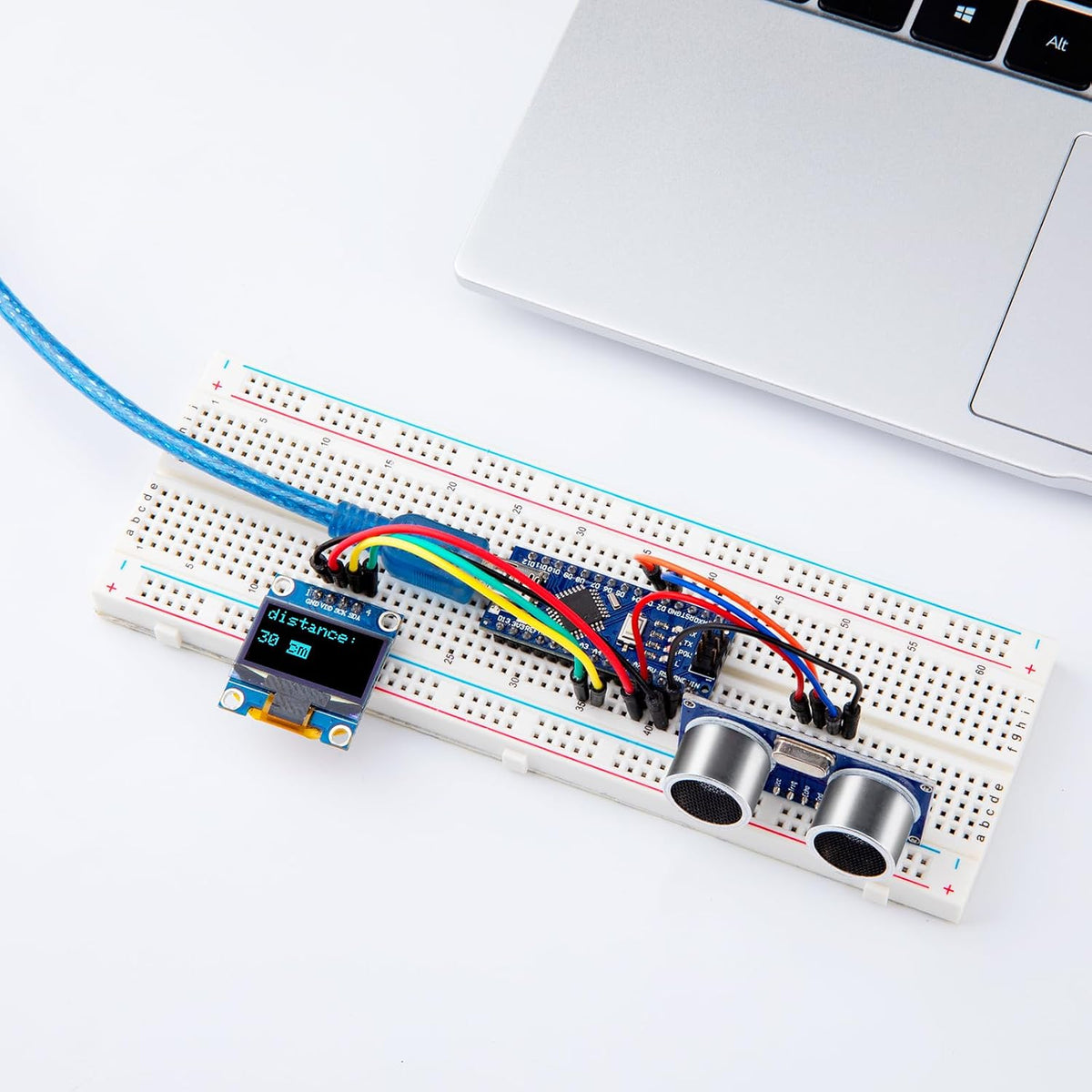 ELEGOO Presoldered Nano Board USB-C with Cable Compatible with Arduino 3PC